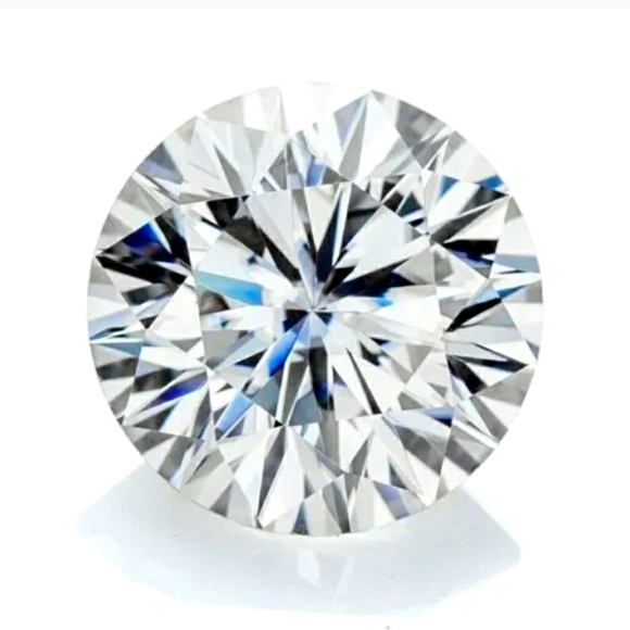Certified  Natural Diamond 1.00 cts White 'D' Color Round Cut VVS1 Diamond - Picture 2 of 4